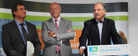 Inauguration du lycée
