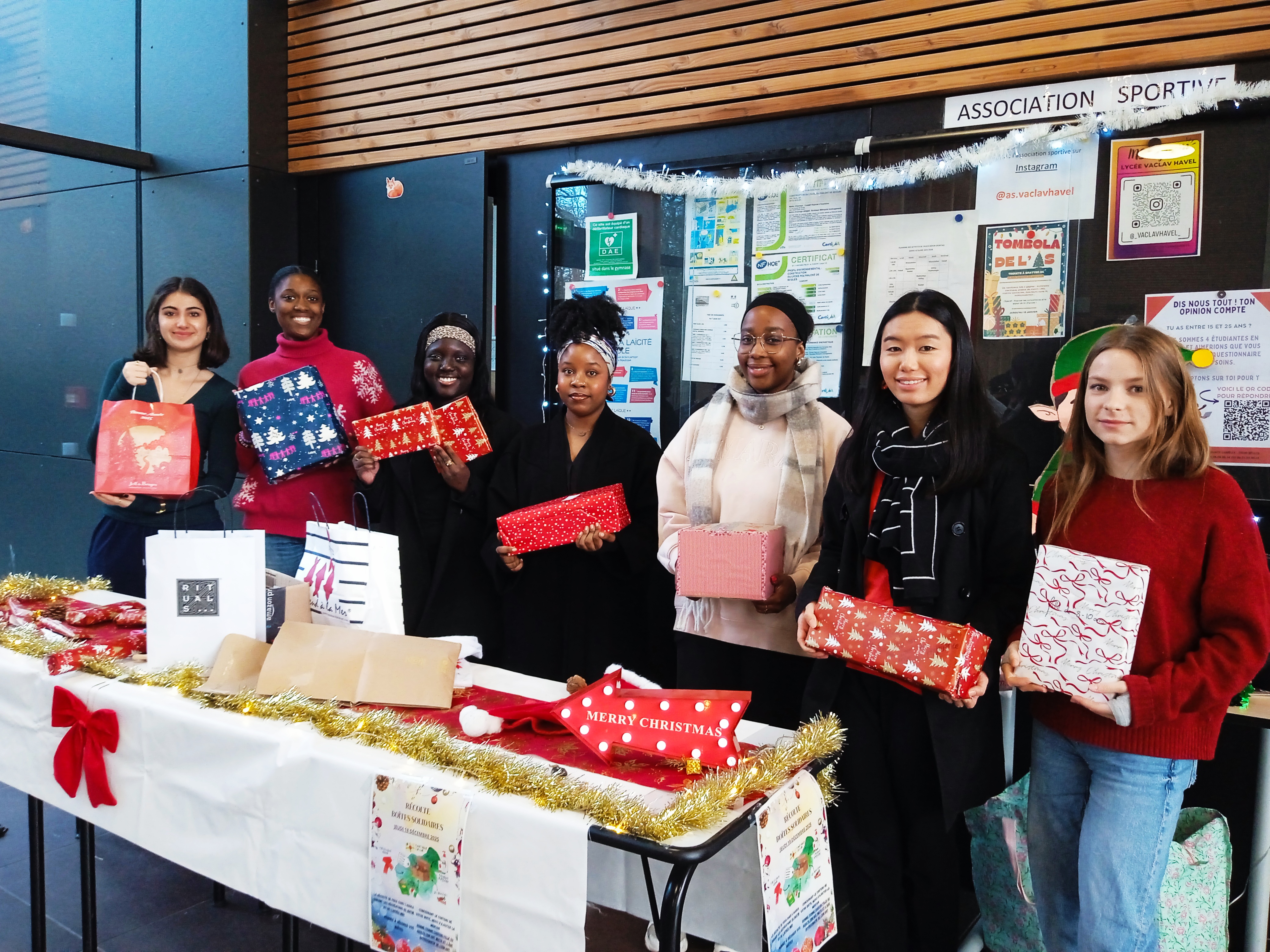 Opération "boites solidaires"