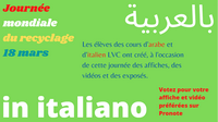 Ecogestes en italien et en arabe